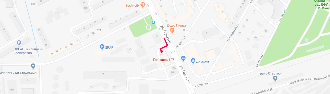 Калининград, Горького 107
